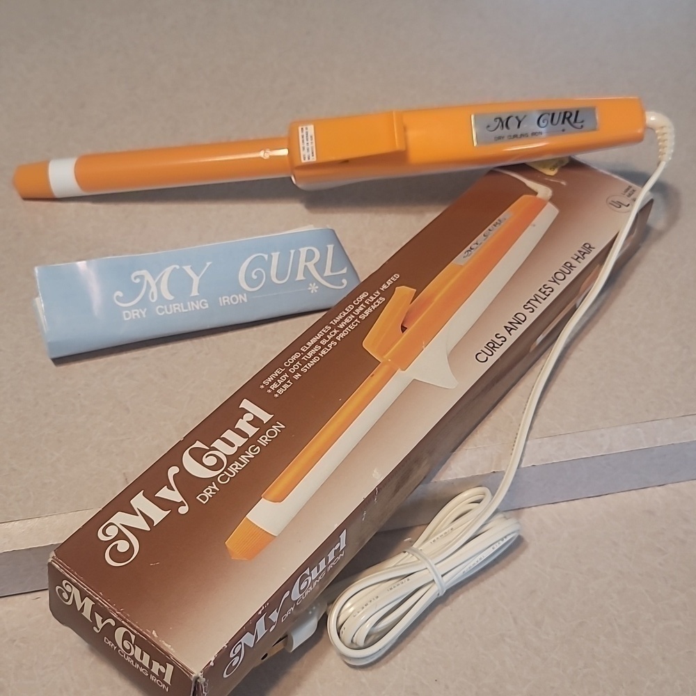 Vintage 60's 70's My Curl Curling Iron